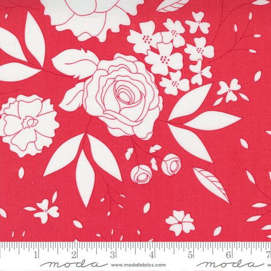 108" Moda Fabric - Beautiful Day - Scarlet - 29132 31